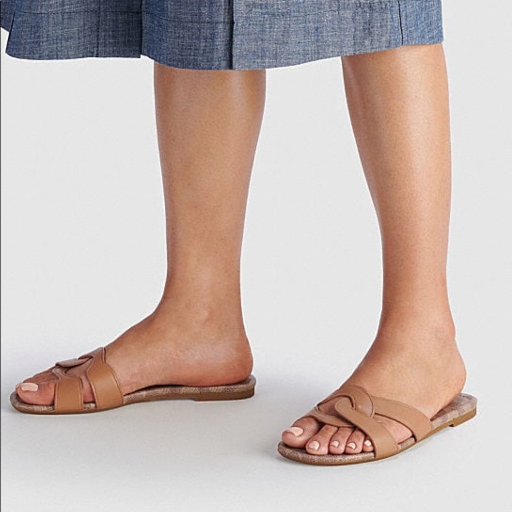 Coach Essie Sandal in Natural - Picture 5 of 7